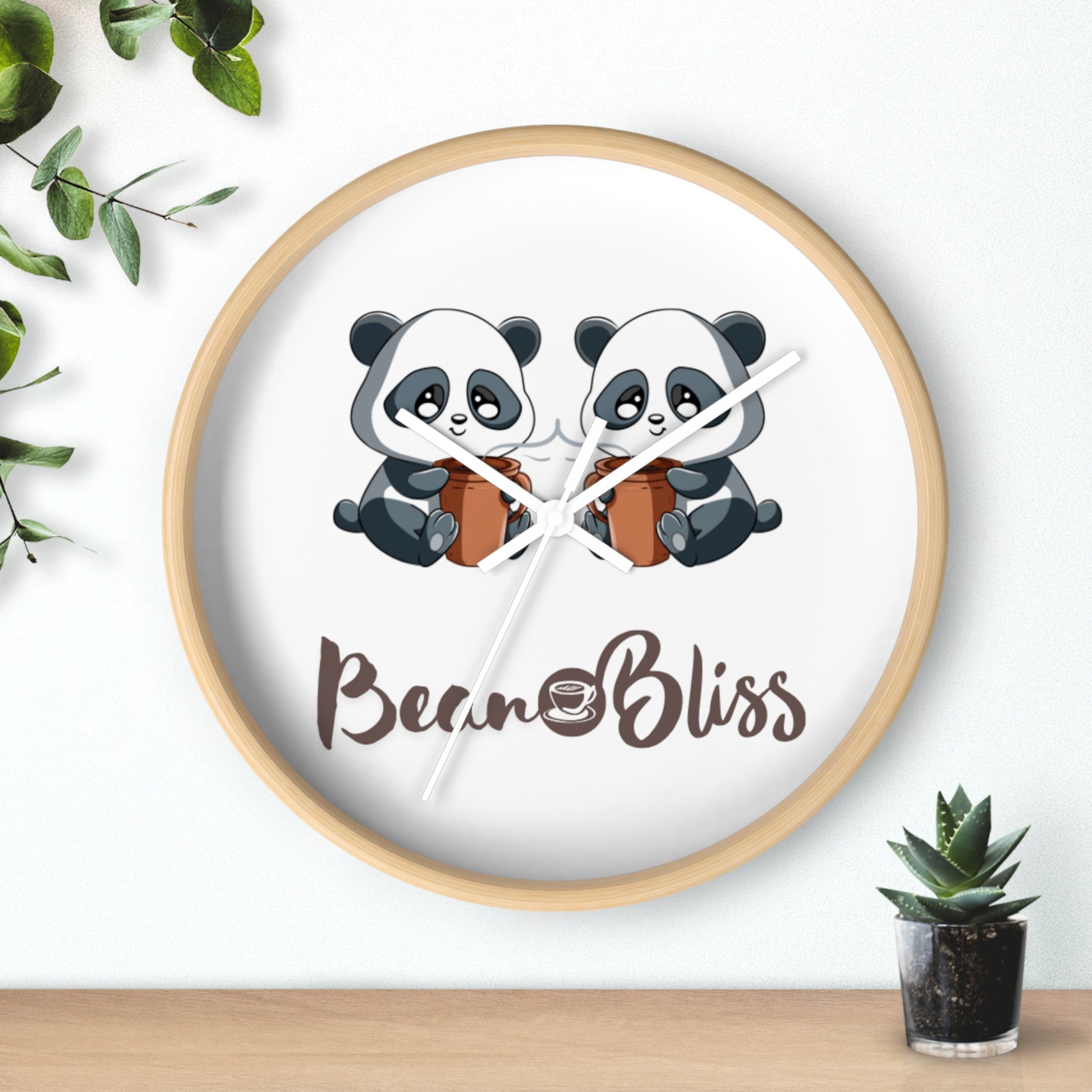 Bean & Bliss Wall Clock - Bean & Bliss