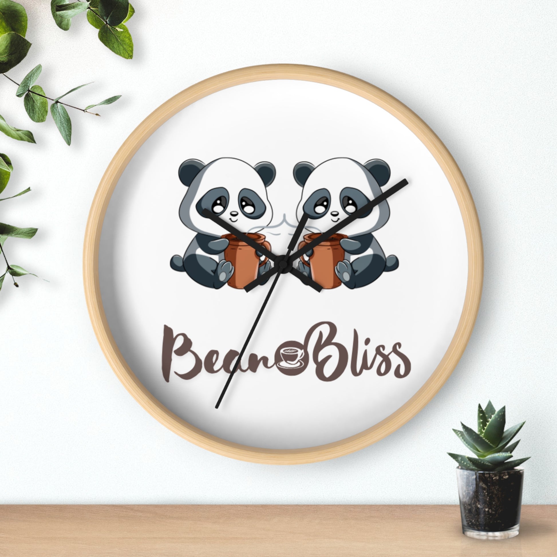 Bean & Bliss Wall Clock - Bean & Bliss